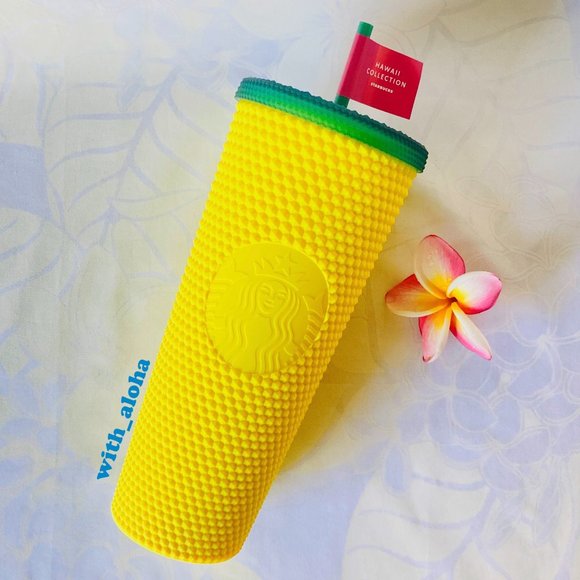 💛NEW💚Starbucks HAWAII🍍Pineapple Cold Cup - Picture 2 of 8